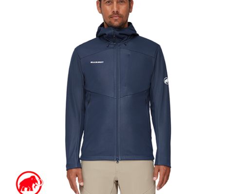 MAMMUT-1011-01800-ULTIMATE VII SO HOODED JACKET MEN-VESTE DE RANDONNÉE-HOMME-5118 MARINE