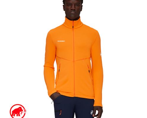 MAMMUT-1014-04270-ACONGUA LIGHT ML JACKET-VESTE POLAIRE-HOMME-2259 ORANGE