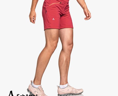 SCHOFFEL-13211-SHORTS HESTAD L-SHORT DE RANDONNÉE-FEMME-2003 ROSE-CÔTÉ