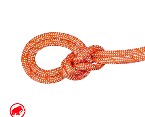 MAMMUT-9.9 CRAG CLASSIC ROPE-CORDE-01176 ORANGE WHITE-ORANGE