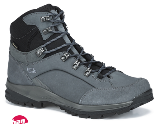 HAN WAG-H203100-BA,KS EXTRA GTX-CHAUSSURES DE RANDONNÉE-HOMME-046155-GRAPHITE SHADOW-GRIS