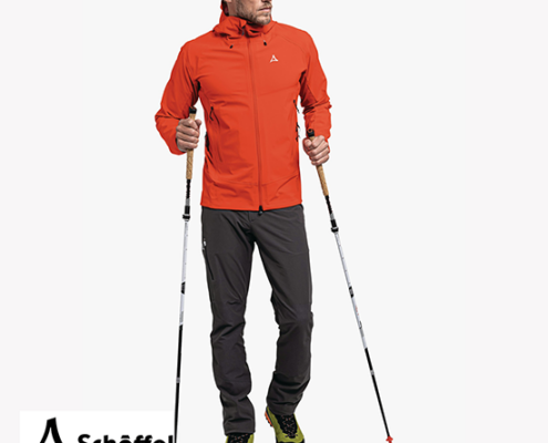 SCHOFFEL-23499-SOFTSHELL MANGART-VESTE LEGERE HOMME-5480 ORANGE-VUE