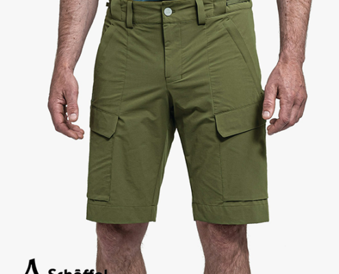 SCHOFFEL-23883-SHORTS LITZSTEIN M-BERMUDA DE RANDONNÉE-HOMME-6737 GREEN-VERT