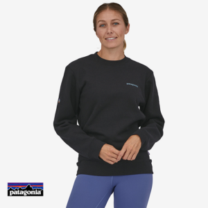 PATAGONIA-39667-FITZ ROY ICON UPRISAL SWEATSHIRT-MIXTE-INBK INK BLACK-NOIR-FACE