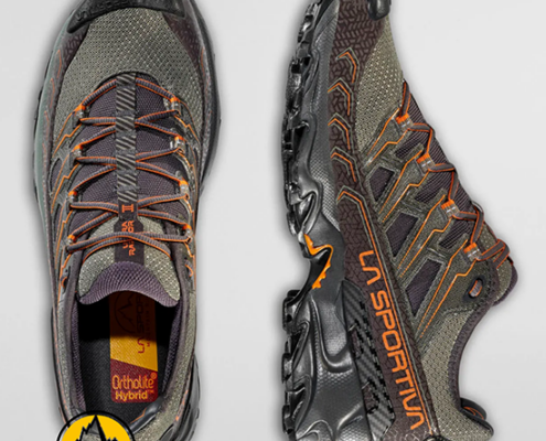 LA SPORTIVA-46M900208-ULTRA RAPTOR II-CHAUSSURES DE RANDONNÉE-HOMME-CARBON HAWAIIAN SUN-GRIS