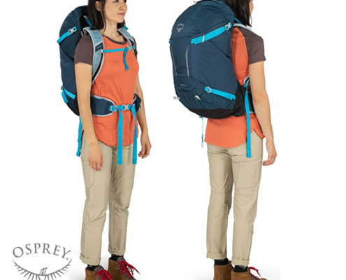 OSPREY-OP3038-HIKELITE 32-SAC À DOS DE RANDONNÉE-ATLAS BLUE-BLEU-VUE FEMME