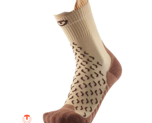 THERM-IC-T25-5150-001-TREK ULTRACOOLCREW-CHAUSSETTES HOMME-46 BEIGEBROWN-BEIGE