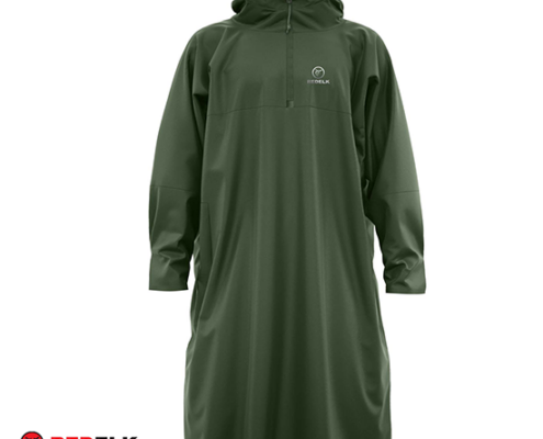 REDELK-U40R098G-PONCHO IMPERMÉABLE DE RANDONNÉE-499 DARK ARMY GREEN-VERT