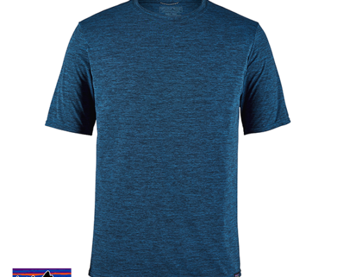 PATAGONIA-45215-M'S CAP COOL DAILY-TEE-SHIRT RANDONNEE HOMME-VKNX VIKING BLUE NAVY BLUE X-DYE-BLEU