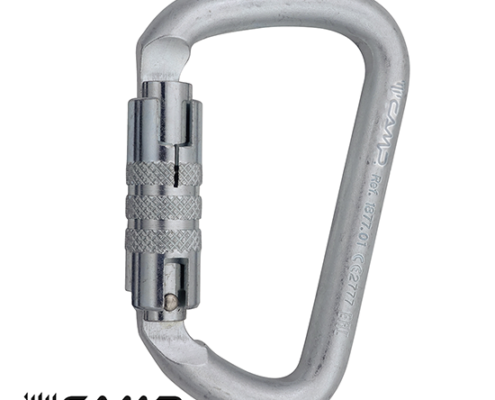 CAMP-187701-D PRO 2 LOCK-MOUSQUETON 2 TEMPS-ACIER