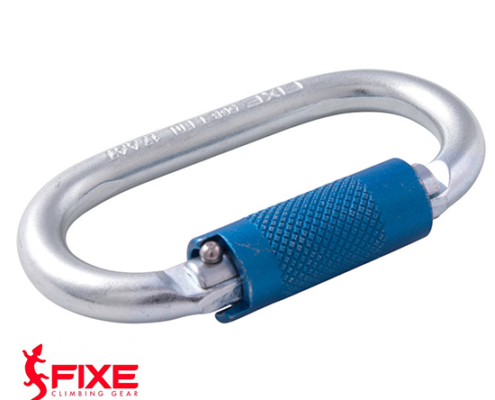 FIXE-568-T-C20-MOUSQUETON SYMETRIQUE ACIER