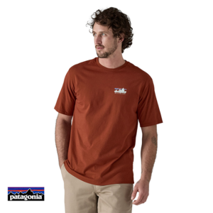 PATAGONIA-37534-M'S 73 SKYLINE ORGANIC TEE-SHIRT-HOMME-BURR BURNISHED RED-ROUGE-FACE