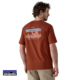 PATAGONIA-37534-M'S 73 SKYLINE ORGANIC TEE-SHIRT-HOMME-BURR BURNISHED RED-ROUGE-DOS