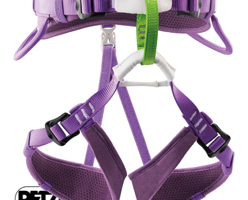 PETZL-C015AA01-MACCHU-HARNAIS POUR ENFANT-VIOLET