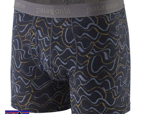 PATAGONIA-32555-M'S ESSENTAIL BOXER HOMME-SCHP SMALL CURRENTS PITCH BLUE-BLEU