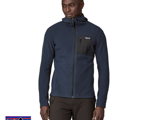 PATAGONIA-40255-M'S R1 AIR FULL ZIP HOODY-POLAIRE-HOMME-NENA NEW NAVY-MARINE