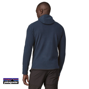 PATAGONIA-40255-M'S R1 AIR FULL ZIP HOODY-POLAIRE-HOMME-NENA NEW NAVY-MARINE-DOS