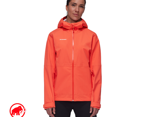 MAMMUT-1010-30970-LINARD GUIDE HS HOODED JACKET-VESTE IMPERMÉBLE-FEMME-2280 PEACH-ORANGE