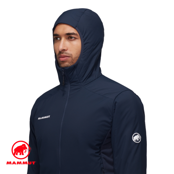 MAMMUT-1013-03150-RIME LIGHT IN FLEX HOODED JACKET-VESTE SOFTSHELL-HOMME-5118 MARINE-CAPUCHE