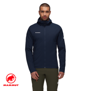 MAMMUT-1013-03150-RIME LIGHT IN FLEX HOODED JACKET-VESTE SOFTSHELL-HOMME-5118 MARINE