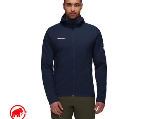 MAMMUT-1013-03150-RIME LIGHT IN FLEX HOODED JACKET-VESTE SOFTSHELL-HOMME-5118 MARINE