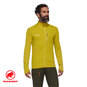 MAMMUT-1014-04550-TAISS LIGHT ML JACKET M-VESTE POLAIRE-HOMME-AURA-JAUNE