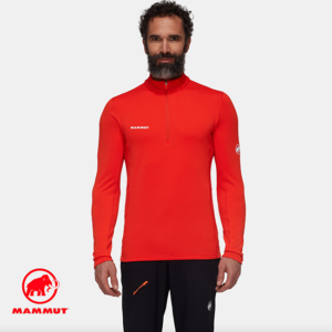 MAMMUT-1016-01100-AENERGY ML HALF ZIP PULL M-POLAIRE 1/2 ZIP-HOMME-3778 MAMMUT RED-ROUGE