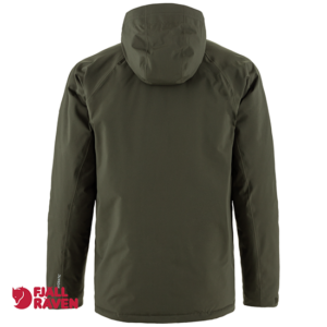 FJALL RAVEN-F12500159-HC HYDRATIC PADDED TRAIL JACKET-VESTE IMPERMÉABLE-HOMME-662 DEEP FOREST-VERT-DOS