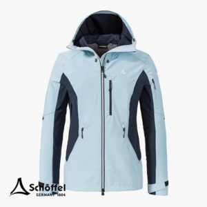 SCHOFFEL-13297-SOFTSHELL JACKET MATREI L-VESTE DE RANDONNÉE DE SKI-FEMME-8075 BLUE-BLEU