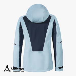 SCHOFFEL-13297-SOFTSHELL JACKET MATREI L-VESTE DE RANDONNÉE DE SKI-FEMME-8075 BLUE-BLEU-DOS