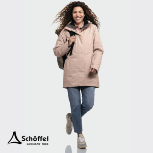 SCHOFFEL-13469-3 IN 1 PARKA BARTH L-PARKA-FEMME-3175 PINK-ROSE-VUE