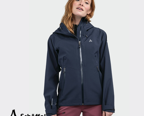 SCHOFFEL-13605-HIKING JACKET STYLE CASCATA-VESTE DE RANDONNÉE IMPERMÉABLE-FEMME-8820 NAVY-MARINE