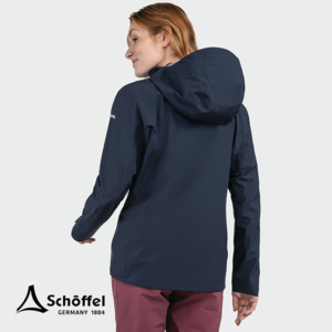 SCHOFFEL-13605-HIKING JACKET STYLE CASCATA-VESTE DE RANDONNÉE IMPERMÉABLE-FEMME-8820 NAVY-MARINE-DOS