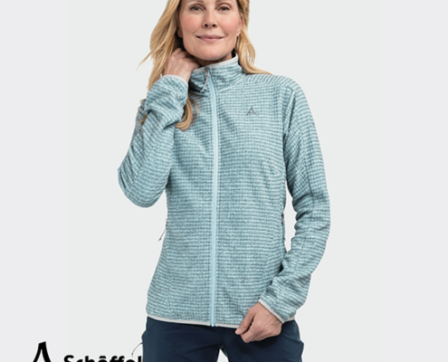 SCHOFFEL-13622-HIKING CIRC FLEECE JACKET STYLE TERXA-VESTE POLAIRE-FEMME-8075 BLUE ICE-BLEU