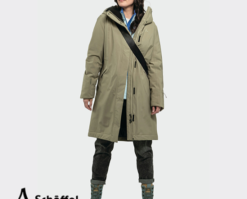 SCHOFFEL-13645-URBAN INS COAT STYLE GREGALE-PARKA IMPERMÉABLE-FEMME-4725 BRAUN-BEIGE-VUE