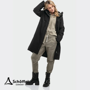SCHOFFEL-13645-URBAN INS COAT STYLE GREGALE-PARKA IMPERMÉABLE-FEMME-9990 BLACK-NOIR-VUE