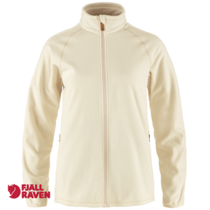 FJALL RAVEN-14600173-OVIK LITE FLEECE JACKET-VESTE POLAIRE-FEMME-113 CHALK WHITE-BLANC