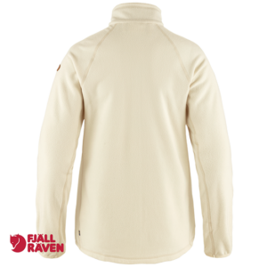 FJALL RAVEN-14600173-OVIK LITE FLEECE JACKET-VESTE POLAIRE-FEMME-113 CHALK WHITE-BLANC-DOS