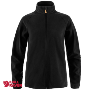 FJALL RAVEN-14600173-OVIK LITE FLEECE JACKET-VESTE POLAIRE-FEMME-550 BLACK-NOIR