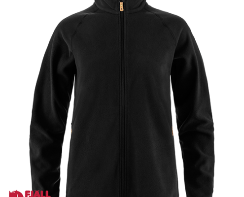 FJALL RAVEN-14600173-OVIK LITE FLEECE JACKET-VESTE POLAIRE-FEMME-550 BLACK-NOIR