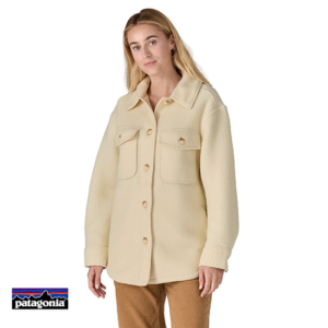 PATAGONIA-22785-W'S RETRO PILE SHACKET FELLECE-SUR CHEMISE POLAIRE-FEMME-NAT NATURAL-BEIGE