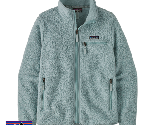 PATAGONIA-22795-W'S RETRO PILE FLEECE JACKET-VESTE POLAIRE-FEMME-TMBL THERMAL BLUE-BLEU