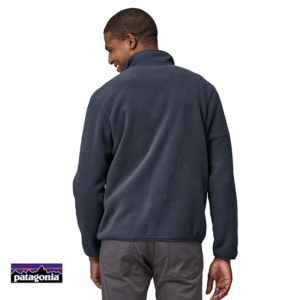 PATAGONIA-22991-M'S SYNCHILLA FLEECE JACKET-VESTE POLAIRE HOMME-SMDB SMOLDER BLUE-BLEU-DOS