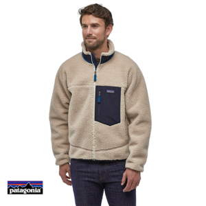 PATAGONIA-23056-MEN'S CLASSIC RETRO X FLEECE JACKET-NAT NATURAL-BLANC