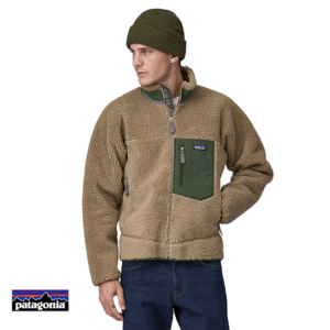 PATAGONIA-23056-MEN'S CLASSIC RETRO X FLEECE JACKET-SBDY SEABIERD GREY-BEIGE