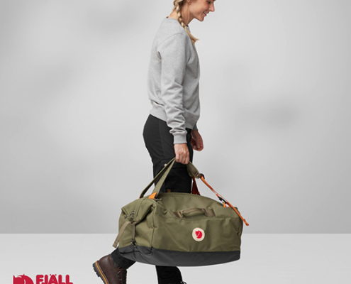 FJALL RAVEN-23200282-FARDEN DUFFEL 50-SAC DE VOYAGE-620 GREEN-VERT