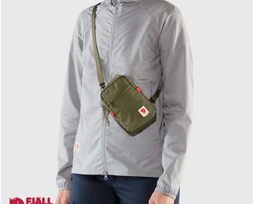 FJALL RAVEN-23226-HIGH COAST POCKET-SACOCHE-620 GREEN-VERT-VUE