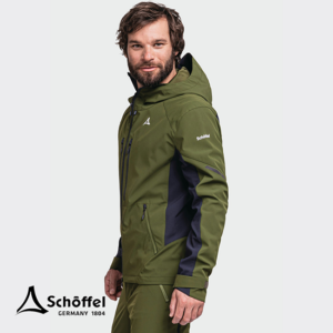 SCHOFFEL-23602-SOFTSHELL MATREI-VESTE DE SKI DE RANDONNÉE-6965 GREEN-VERT-CÔTÉ