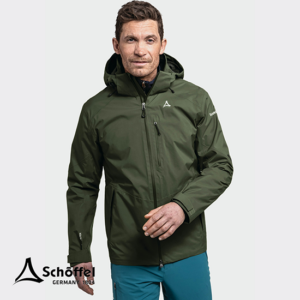 SCHOFFEL-23765-2L JACKET GASCHUM M-VESTE DE RANDONNÉE-HOMME-6004 GREEN-VERT