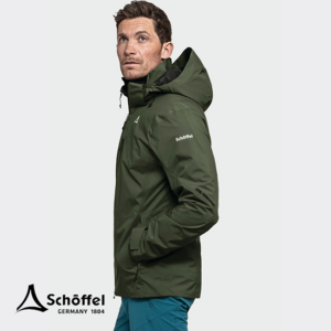 SCHOFFEL-23765-2L JACKET GASCHUM M-VESTE DE RANDONNÉE-HOMME-6004 GREEN-VERT-CÔTÉ